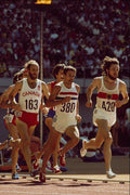 722060 Track And Field, Men's 1500 Meter Race On An Olympic Track A4 Photo Print