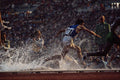 722061 Track And Field, Men's Steeplechase Event A4 Photo Print