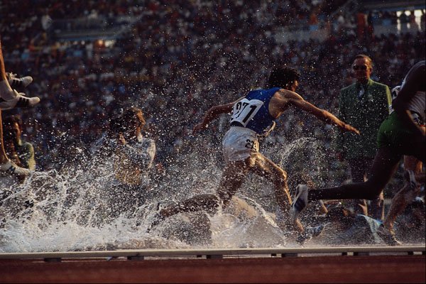 722061 Track And Field, Men's Steeplechase Event A4 Photo Print