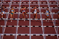 722077 Heptathlon, Hurdles A4 Photo Print