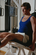 722098 Man In Gym, Lanzarote, Spain A4 Photo Print