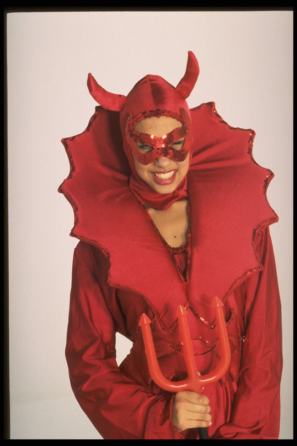 724008 Devil A4 Photo Print