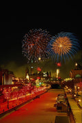 724021 Fireworks, Ottawa, Ontario, Canada A4 Photo Print