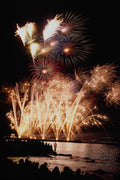 724024 Fireworks, Toronto, Ontario, Canada A4 Photo Print