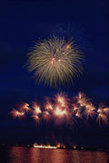 724025 Fireworks, Toronto, Ontario, Canada A4 Photo Print