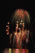 724028 Fireworks, Toronto, Ontario, Canada A4 Photo Print