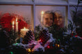 724050 Christmas Window A4 Photo Print
