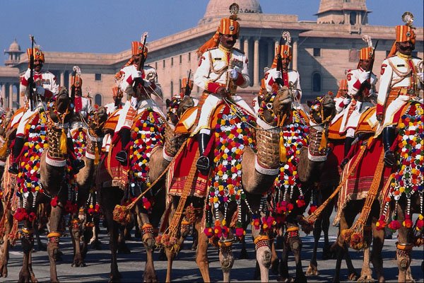 724058 Parade, Republic Day, India A4 Photo Print