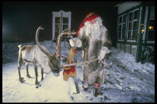 724068 Santa Claus A4 Photo Print