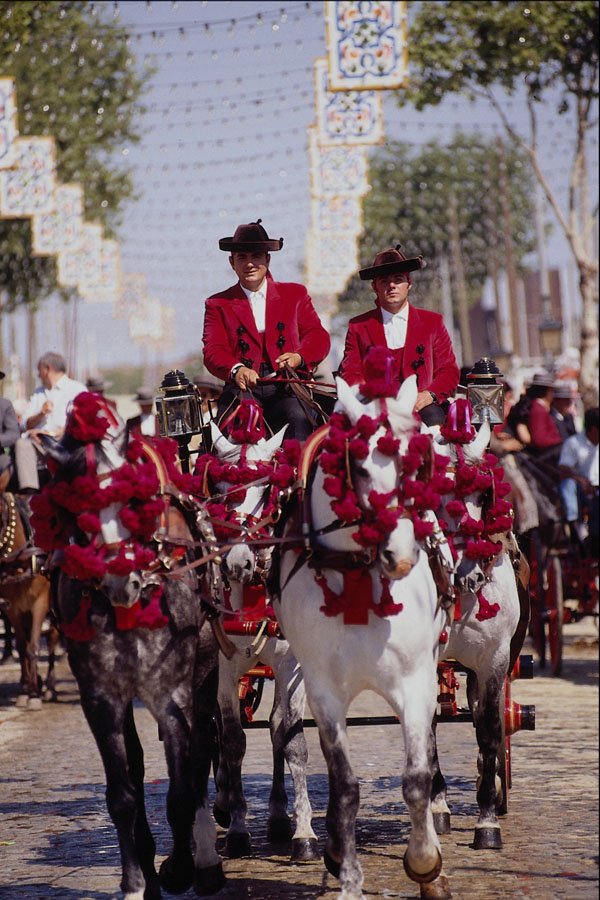 724081 April Fair, Seville, Spain A4 Photo Print