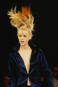725001 Alexander McQueen, Blue Silk Jacket A4 Photo Print