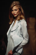 725010 Ben De Lisi, Gray Silk Jacket And Beaded Dress A4 Photo Print