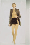 725031 Patterned Jacket With Velvet Skirt A4 Photo Print