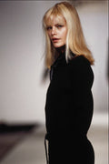 725054 Betty Jackson, Black Wool Cardigan A4 Photo Print