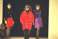 725076 Females Wearing Jackets And Pleated Skirts A4 Photo Print
