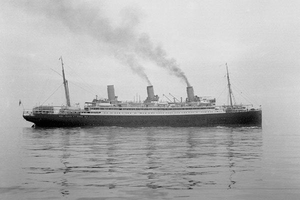 726000 Steam Ship Resolute, 1925 A4 Photo Print
