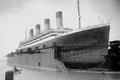 726003 RMS Olympic In Floating Dock, 1924, Southampton, U.K. A4 Photo Print