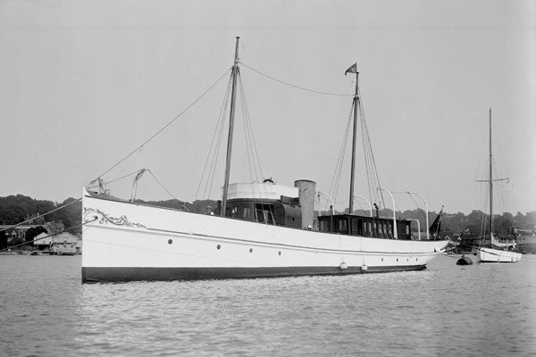 726013 Steam Yacht Shalimar, 1928 A4 Photo Print
