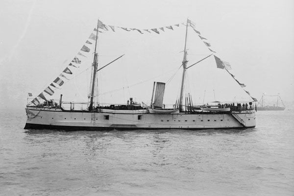 726041 Portuguese Man Of War, Fleet Review At Spithead, U.K., 1900 A4 Photo Print