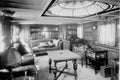 726042 Smoking Room Of Steam Yacht Conqueror, 1938 A4 Photo Print