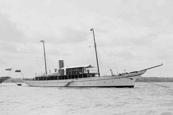 726043 Steam Yacht Bulimba, 1927 A4 Photo Print