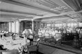 726049 First class Dining Room Of Steam Ship Slamat, 1924 A4 Photo Print