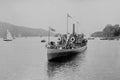 726056 Paddle Steamer Swan On Lake Windermere, U.K. A4 Photo Print