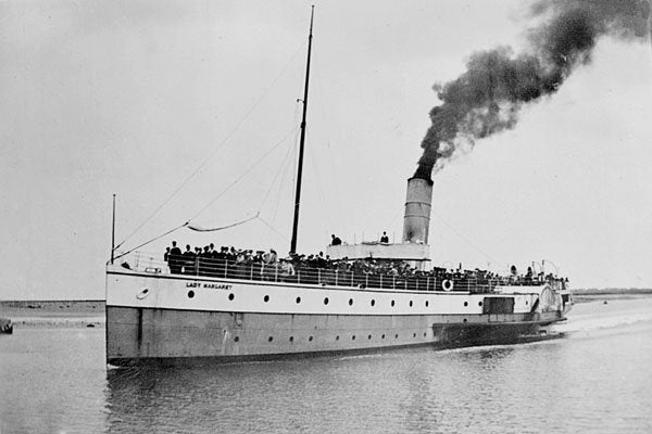 726063 Paddle Steamer Lady Margaret, 1904 A4 Photo Print