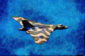 727004 Vulcan Jet Bomber A4 Limited Edition Watercolour Print