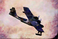 727005 World War II Catalina, U.S.A. Navy Torpedo Bomber, Amphibious Plane A4 Limited Edition Watercolour Print