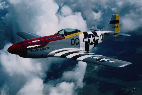 727012 P 51D Mustang , 44 74425, Oshkosh, Wisconsin, U.S.A. A4 Photo Print