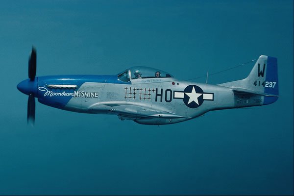 727015 P 51D Mustang , 44 73656, Oshkosh, Wisconsin, U.S.A A4 Photo Print