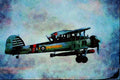 727034 Fairey _Swordfish_, Royal Navy World War II Torpedo Bomber A4 Limited Edition Watercolour Print
