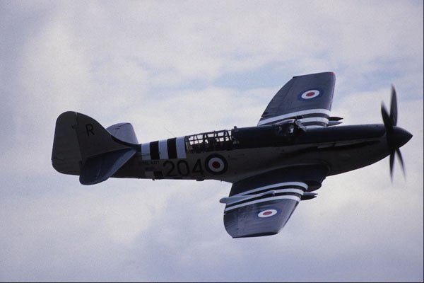 727042 Flypast By Royal Navy Firefly  A4 Photo Print