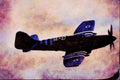 727042 Flypast By Royal Navy _Firefly_ A4 Limited Edition Watercolour Print