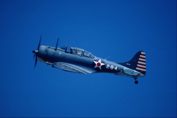 727047 Douglas SBD Dauntless , Scout Plane And Dive Bomber A4 Photo Print