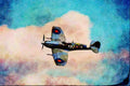 727057 Spitfire A4 Limited Edition Watercolour Print