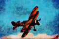 727058 Gloster Gladiator A4 Limited Edition Watercolour Print