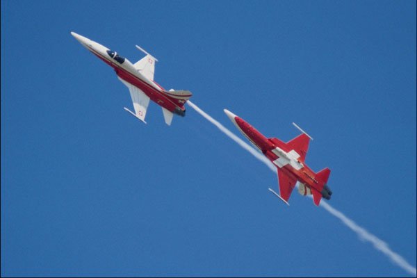 727063 Northrop F 5E, Patrouille Suisse Aircraft A4 Photo Print