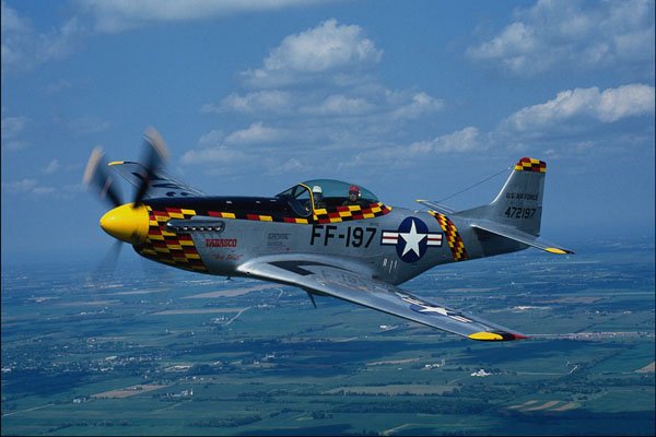 727071 P 51D Mustang  A4 Photo Print