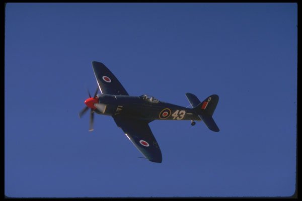 727073 Hawker Fury  A4 Photo Print