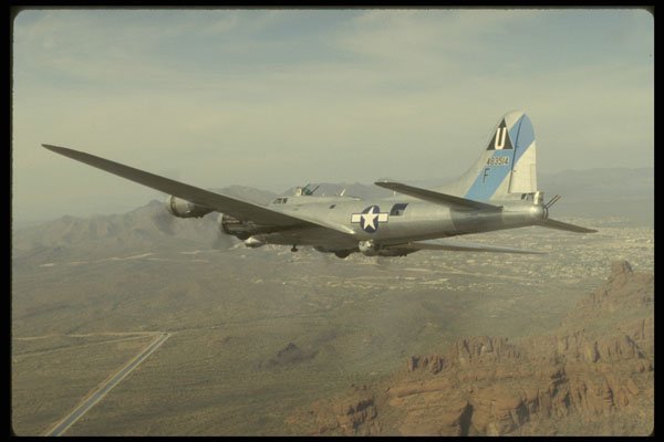 727076 Boeing B 17G Flying Fortress , Confederate Air Forces A4 Photo Print