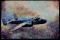 727077 North American B 25 _Mitchell_, Chino Air Museum A4 Limited Edition Watercolour Print