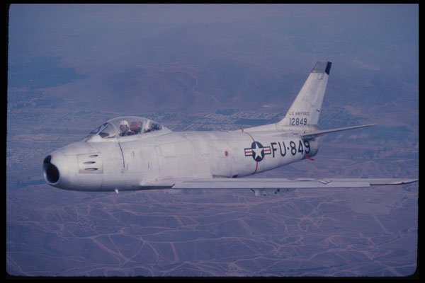 727080 North American F 86 Sabre  A4 Photo Print