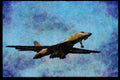 727083 American B 1 Bomber A4 Limited Edition Watercolour Print
