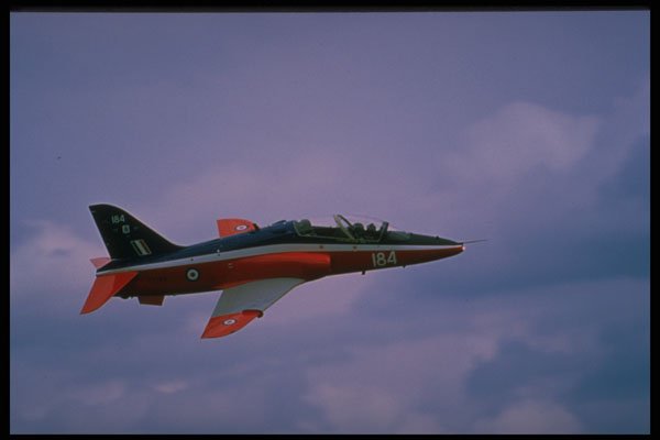 727096 British Aerospace T1 A Hawk , In Flight At Duxford, England A4 Photo Print