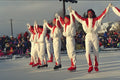 728006 Figure Skaters A4 Photo Print