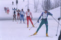 728009 Biathlon Skiers A4 Photo Print
