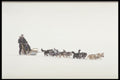 728025 Snowing Hard A4 Photo Print