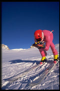 728053 Ski Racer A4 Photo Print